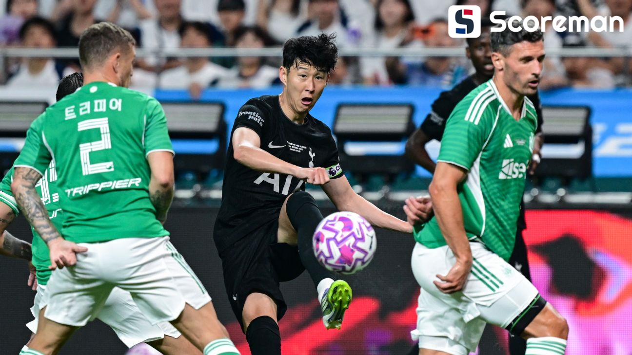 토트넘 고별전 치른 손흥민, 떠나는 순간까지도 '레전드'였다